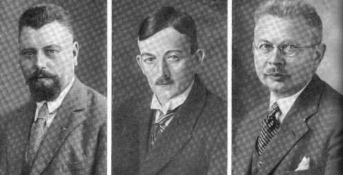 Rosenz&uuml;chter Kordes - Krause - Tantau Foto aus alter Rosenzeitung Anfang letztes Jahrh.