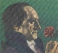 goethe mit Rose in der Hand