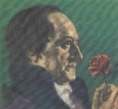 goethe mit Rose in der Hand