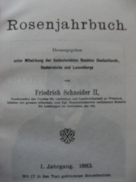 Rosenjahrbuch 1883