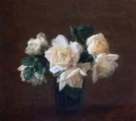 Gemälde Fantin-Latour Yellow Roses