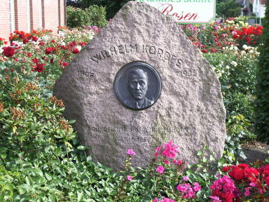 Gedenkstein Wilhelm Kordes I Foto Wikipedia